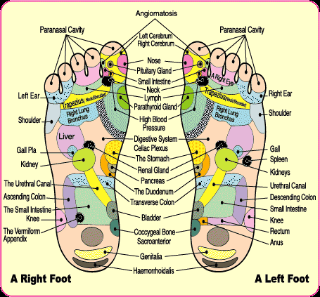 Foot Detox Machine Color Chart